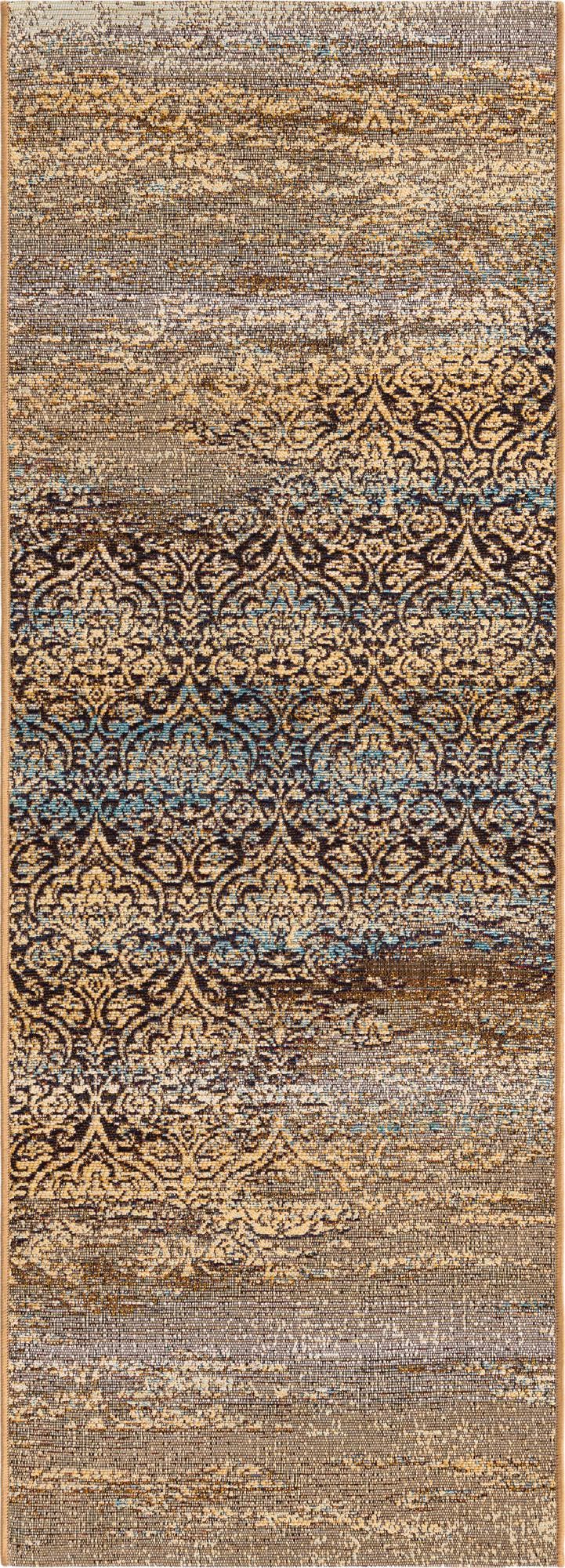 Läufer Outdoor Teppich Outdoor Botanical in Beige von Hadorn™ - Lifestyle Image