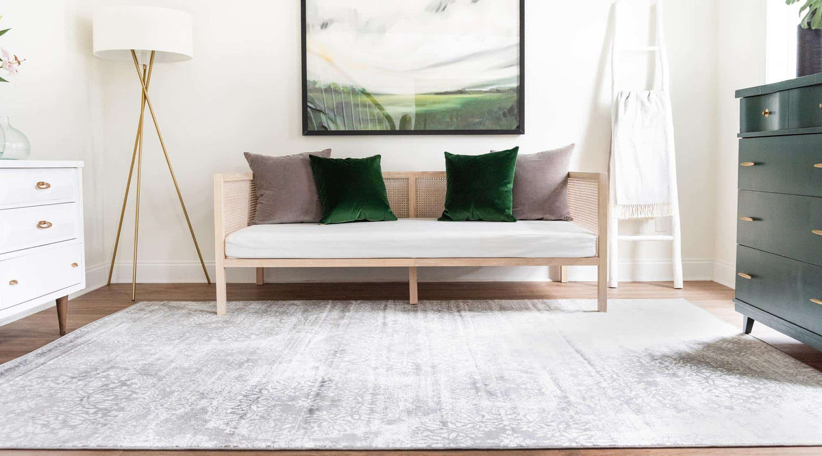 Rechteck Teppich Monaco in Grau von Hadorn™ - Lifestyle Image