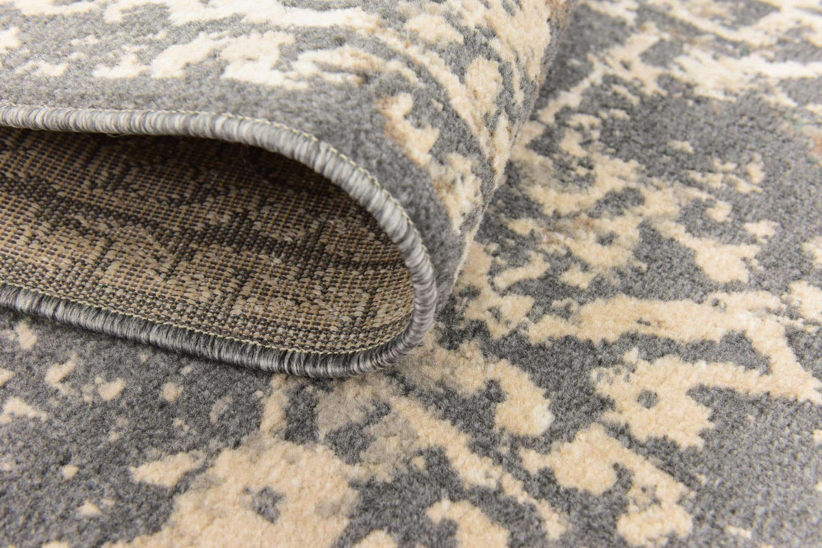 Rechteck Teppich Sahara in Grau von Hadorn™ - Lifestyle Image