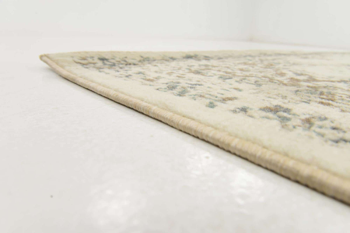Quadratisch Teppich Sahara in Creme von Hadorn™ - Lifestyle Image