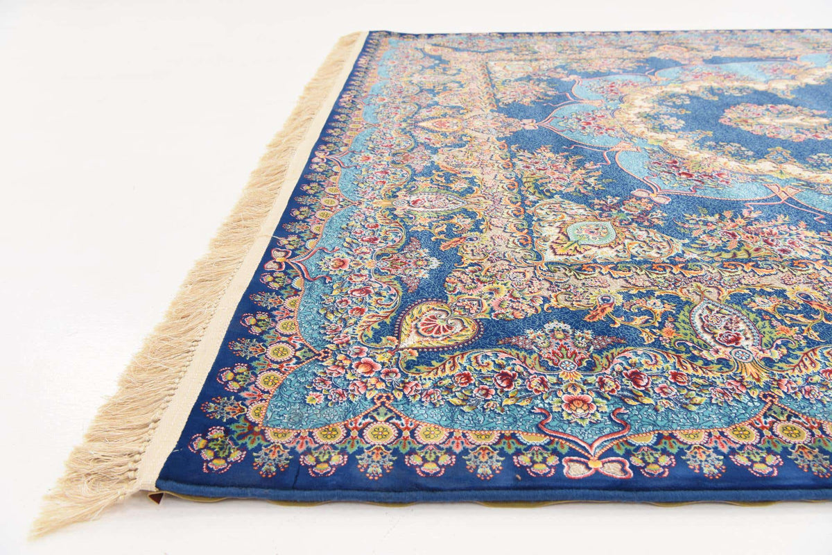 Rechteck Teppich Dynasty in Dunkelblau von Hadorn™ - Lifestyle Image