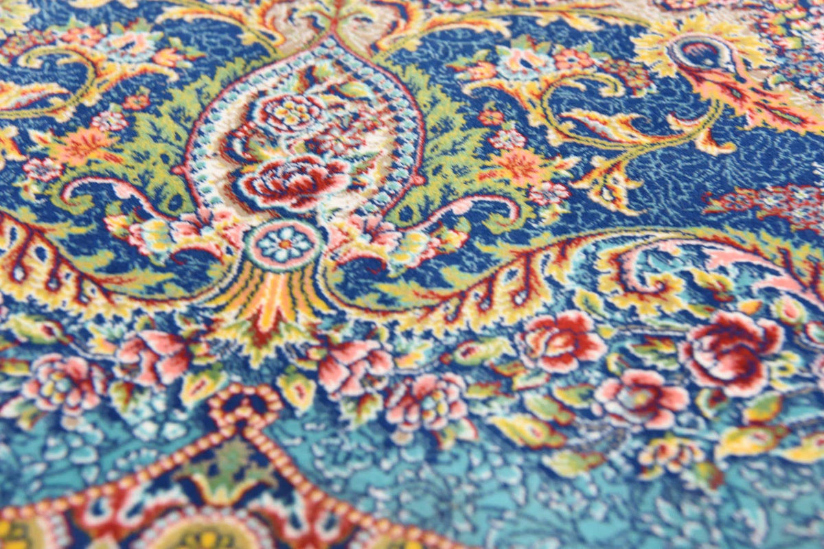 Rechteck Teppich Dynasty in Dunkelblau von Hadorn™ - Lifestyle Image