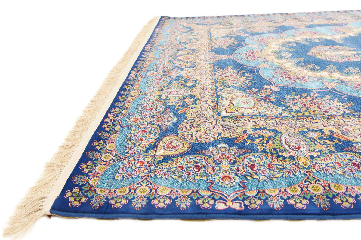 Rechteck Teppich Dynasty in Dunkelblau von Hadorn™ - Lifestyle Image