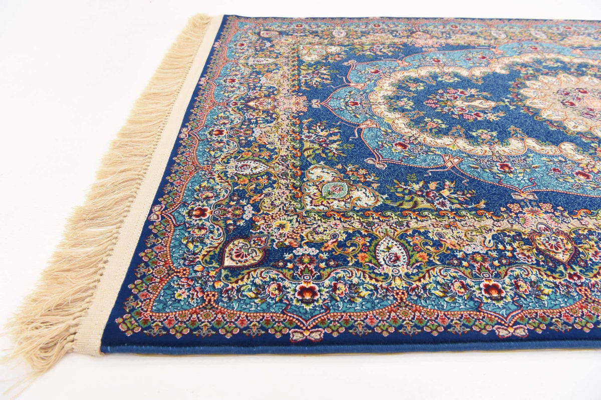 Läufer Teppich Dynasty in Dunkelblau von Hadorn™ - Lifestyle Image