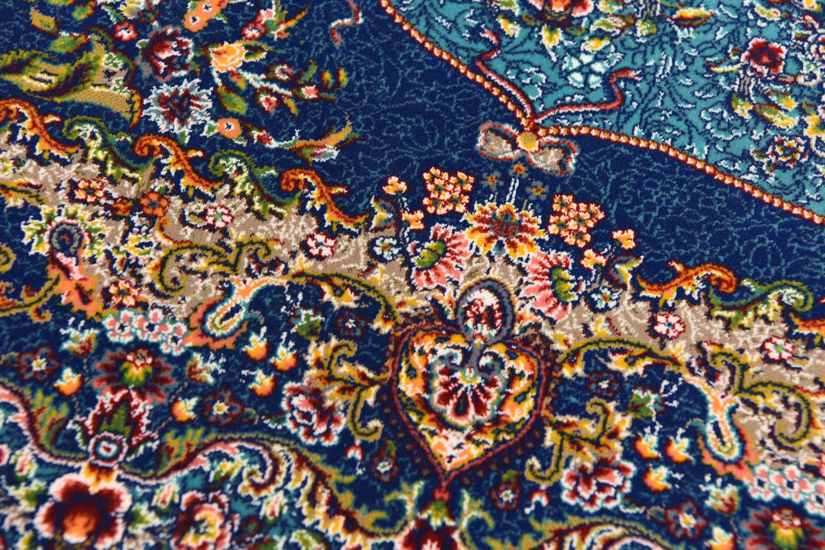 Läufer Teppich Dynasty in Dunkelblau von Hadorn™ - Lifestyle Image