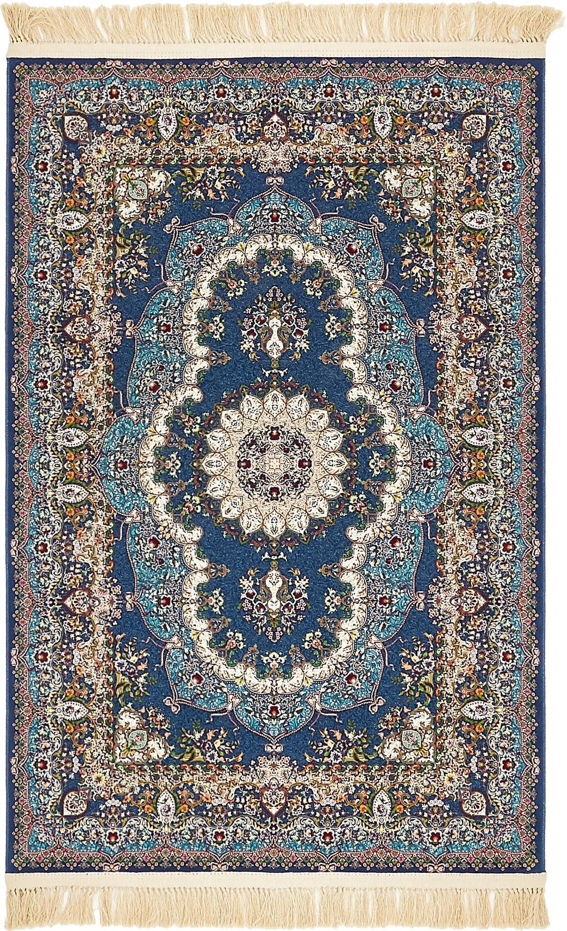 Läufer Teppich Dynasty in Dunkelblau von Hadorn™ - Lifestyle Image