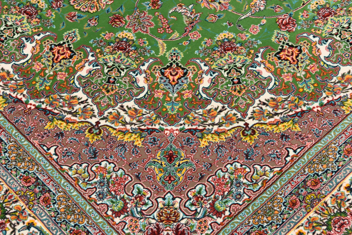 Rechteck Teppich Dynasty in Grün von Hadorn™ - Lifestyle Image