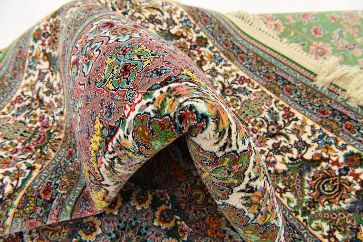 Rechteck Teppich Dynasty in Grün von Hadorn™ - Lifestyle Image