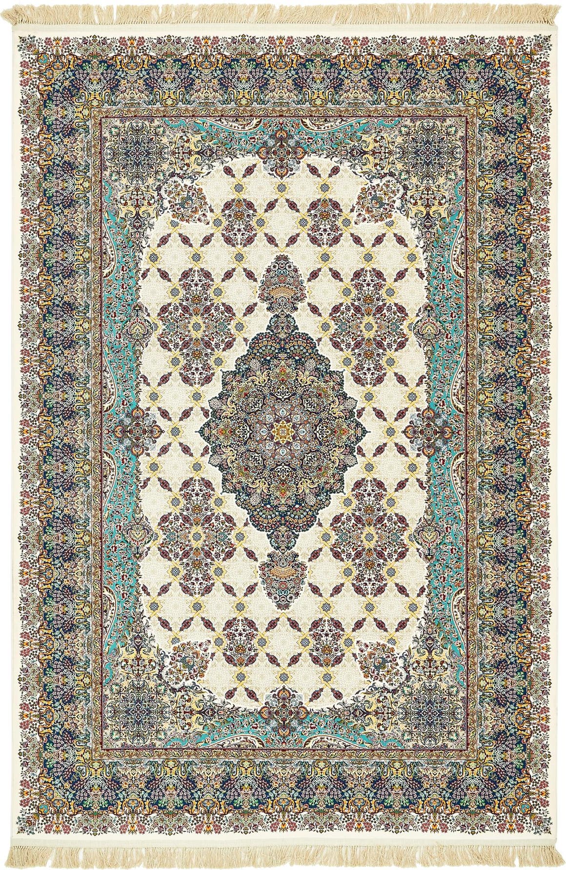 Rechteck Teppich Dynasty in Beige von Hadorn™ - Lifestyle Image
