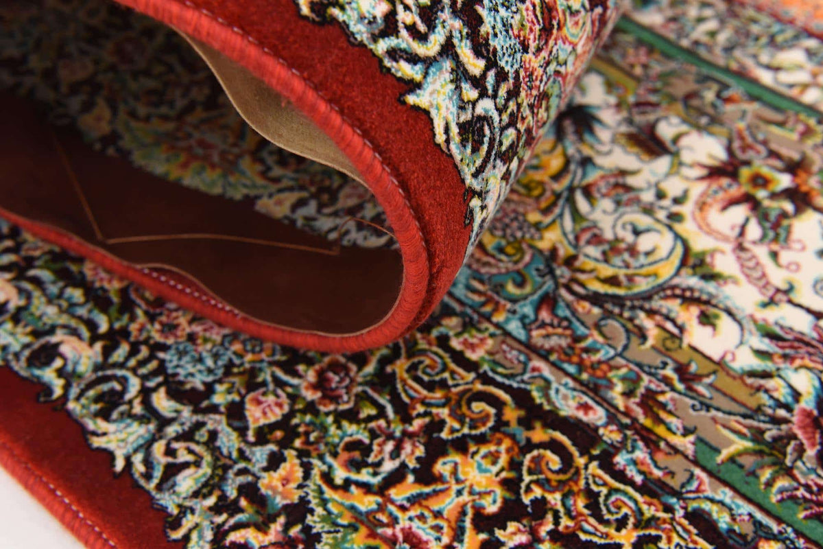 Rechteck Teppich Dynasty in Rot von Hadorn™ - Lifestyle Image