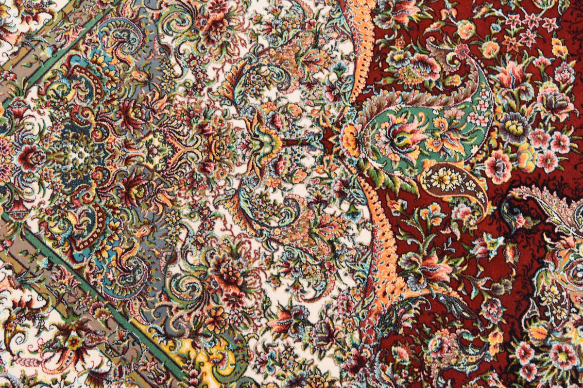 Rechteck Teppich Dynasty in Rot von Hadorn™ - Lifestyle Image