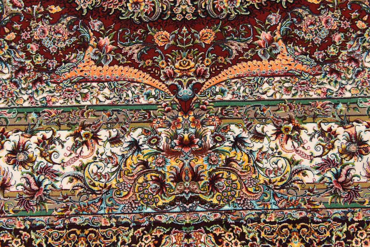 Rechteck Teppich Dynasty in Rot von Hadorn™ - Lifestyle Image