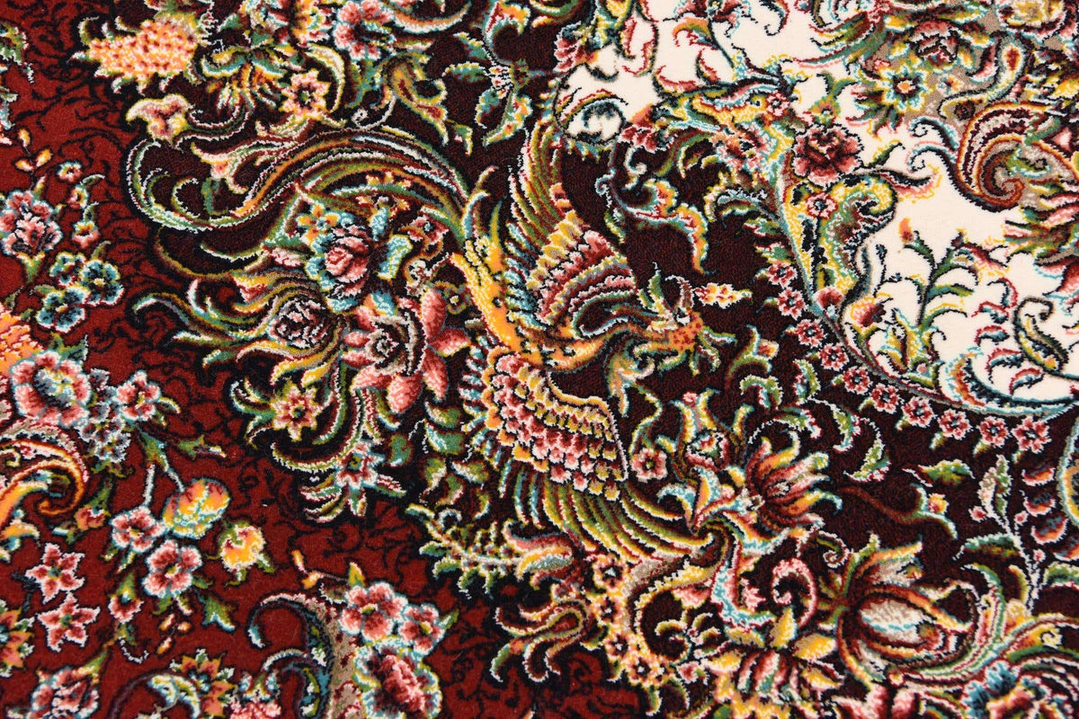 Rechteck Teppich Dynasty in Rot von Hadorn™ - Lifestyle Image