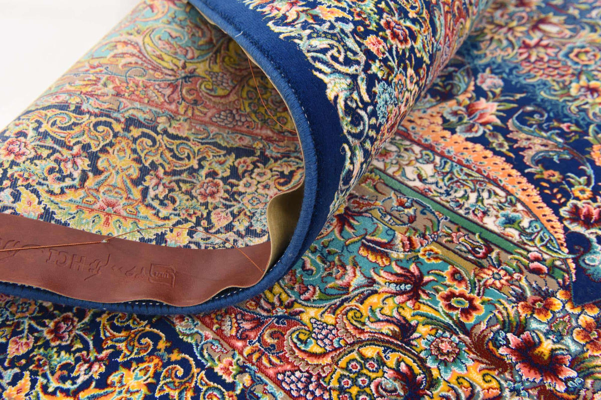 Rechteck Teppich Dynasty in Dunkelblau von Hadorn™ - Lifestyle Image
