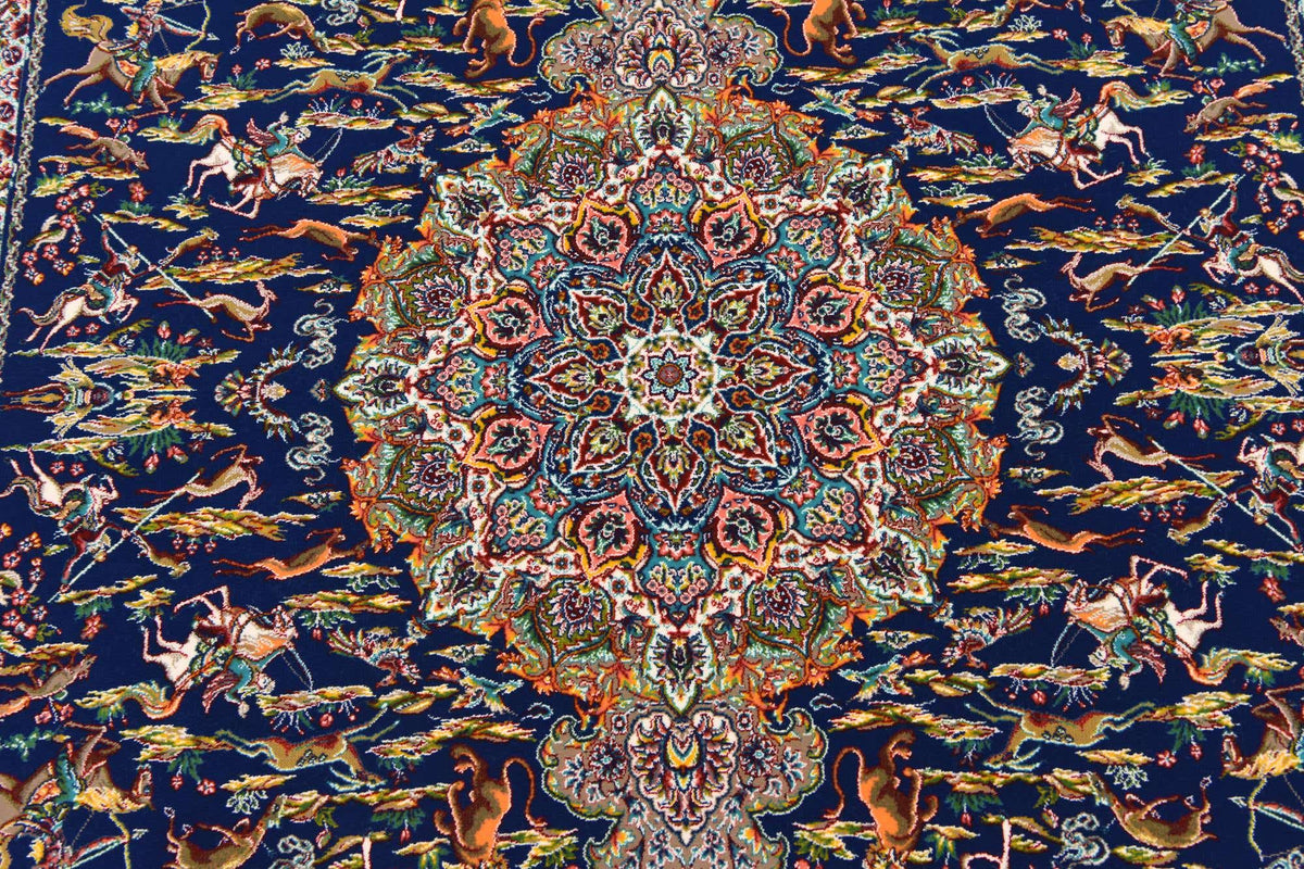 Läufer Teppich Dynasty in Dunkelblau von Hadorn™ - Lifestyle Image
