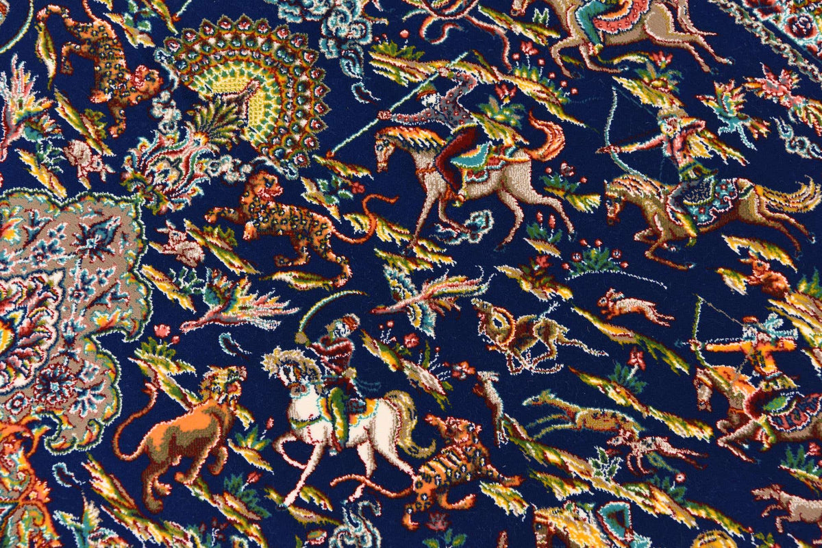 Läufer Teppich Dynasty in Dunkelblau von Hadorn™ - Lifestyle Image