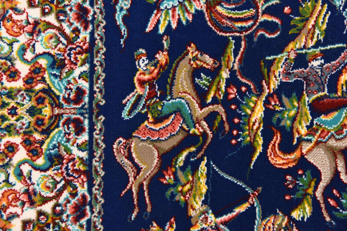 Läufer Teppich Dynasty in Dunkelblau von Hadorn™ - Lifestyle Image