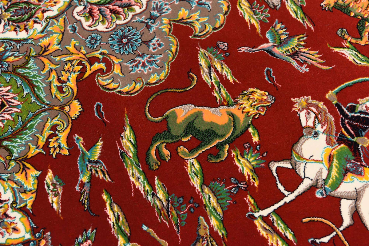 Rechteck Teppich Dynasty in Rot von Hadorn™ - Lifestyle Image