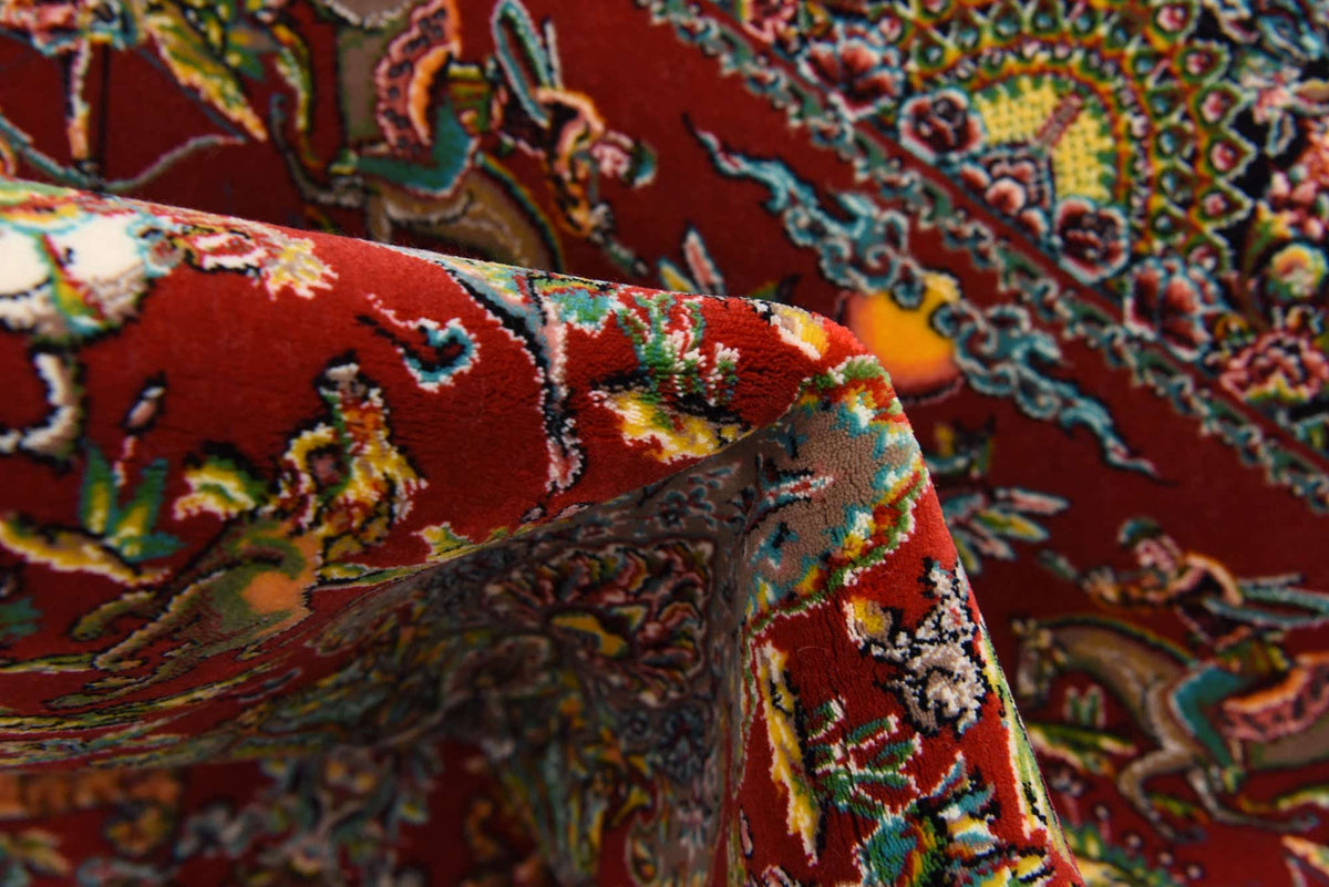 Rechteck Teppich Dynasty in Rot von Hadorn™ - Lifestyle Image