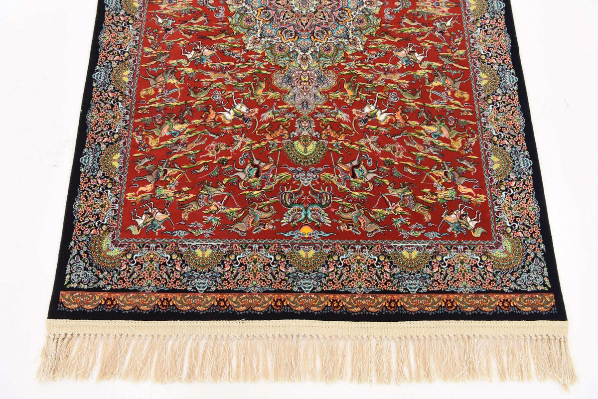 Rechteck Teppich Dynasty in Rot von Hadorn™ - Lifestyle Image