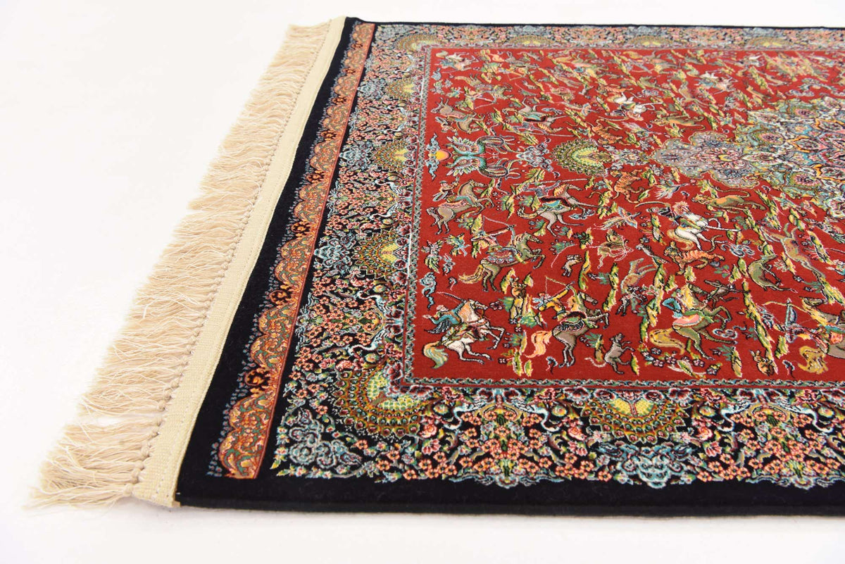 Rechteck Teppich Dynasty in Rot von Hadorn™ - Lifestyle Image