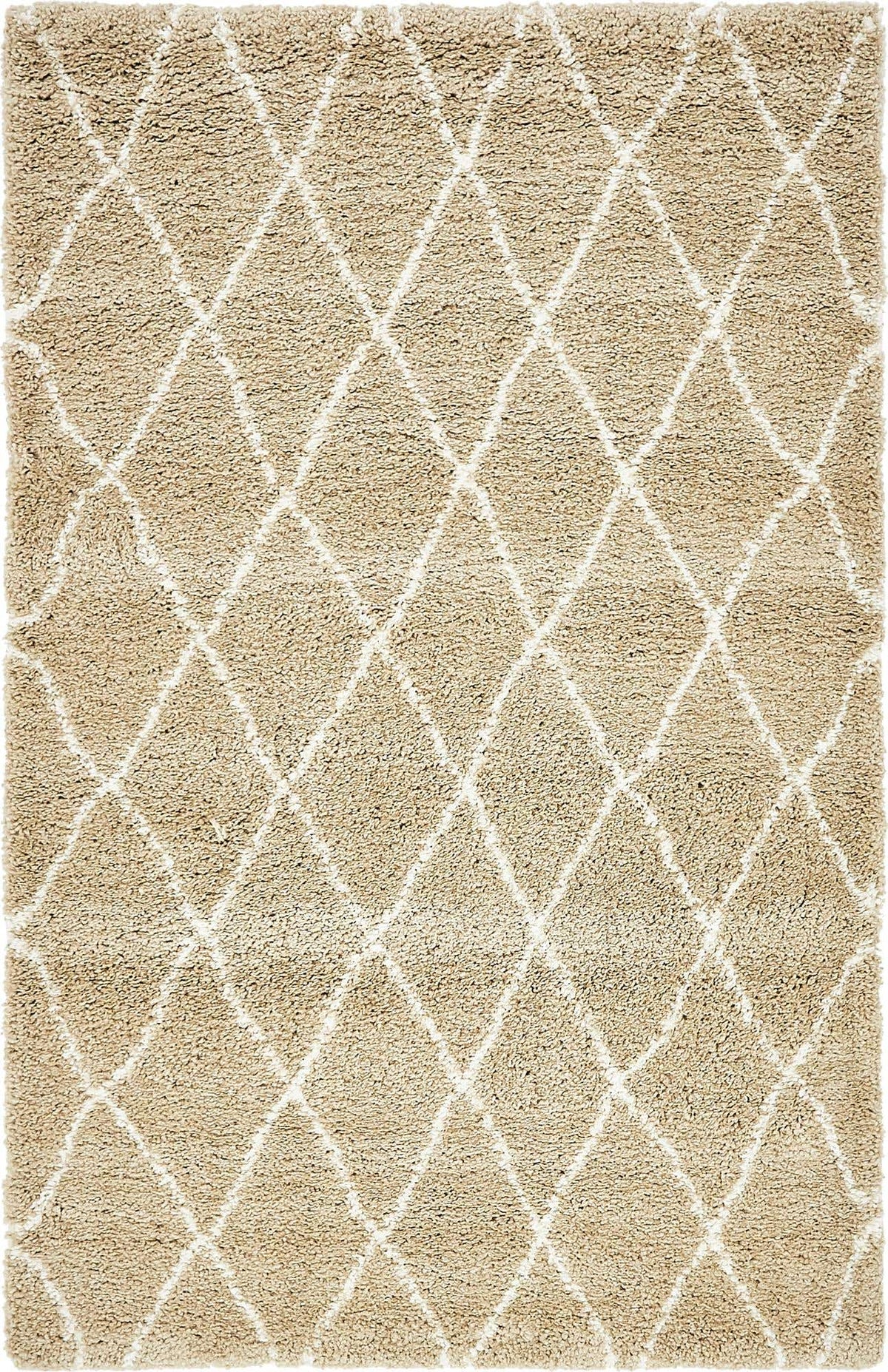 Rechteck Hochflorteppich Marrakesh Shag in Dunkelgrau von Hadorn™ - Lifestyle Image