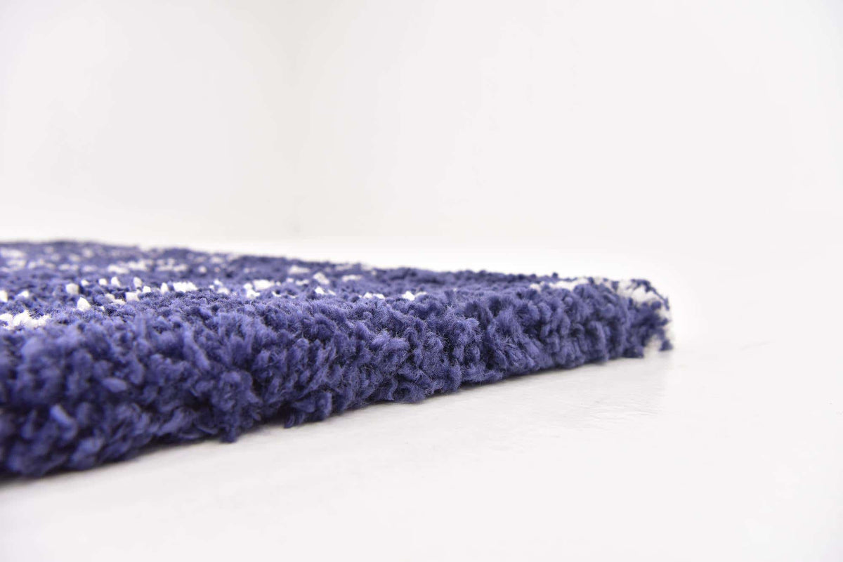 Rechteck Hochflorteppich Marrakesh Shag in Blau von Hadorn™ - Lifestyle Image