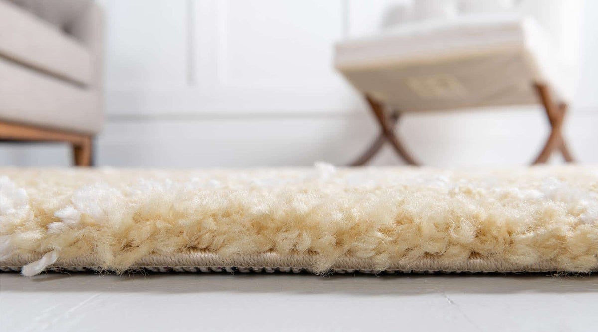 Läufer Hochflorteppich Marrakesh Shag in Gelb von Hadorn™ - Lifestyle Image