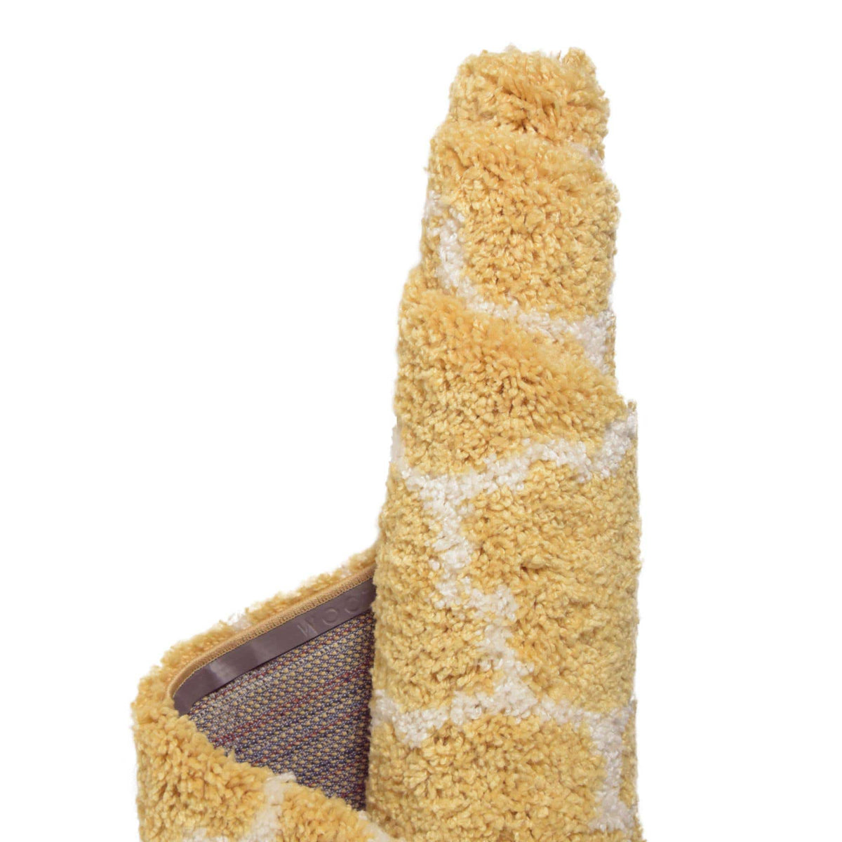 Rechteck Hochflorteppich Marrakesh Shag in Gelb von Hadorn™ - Lifestyle Image