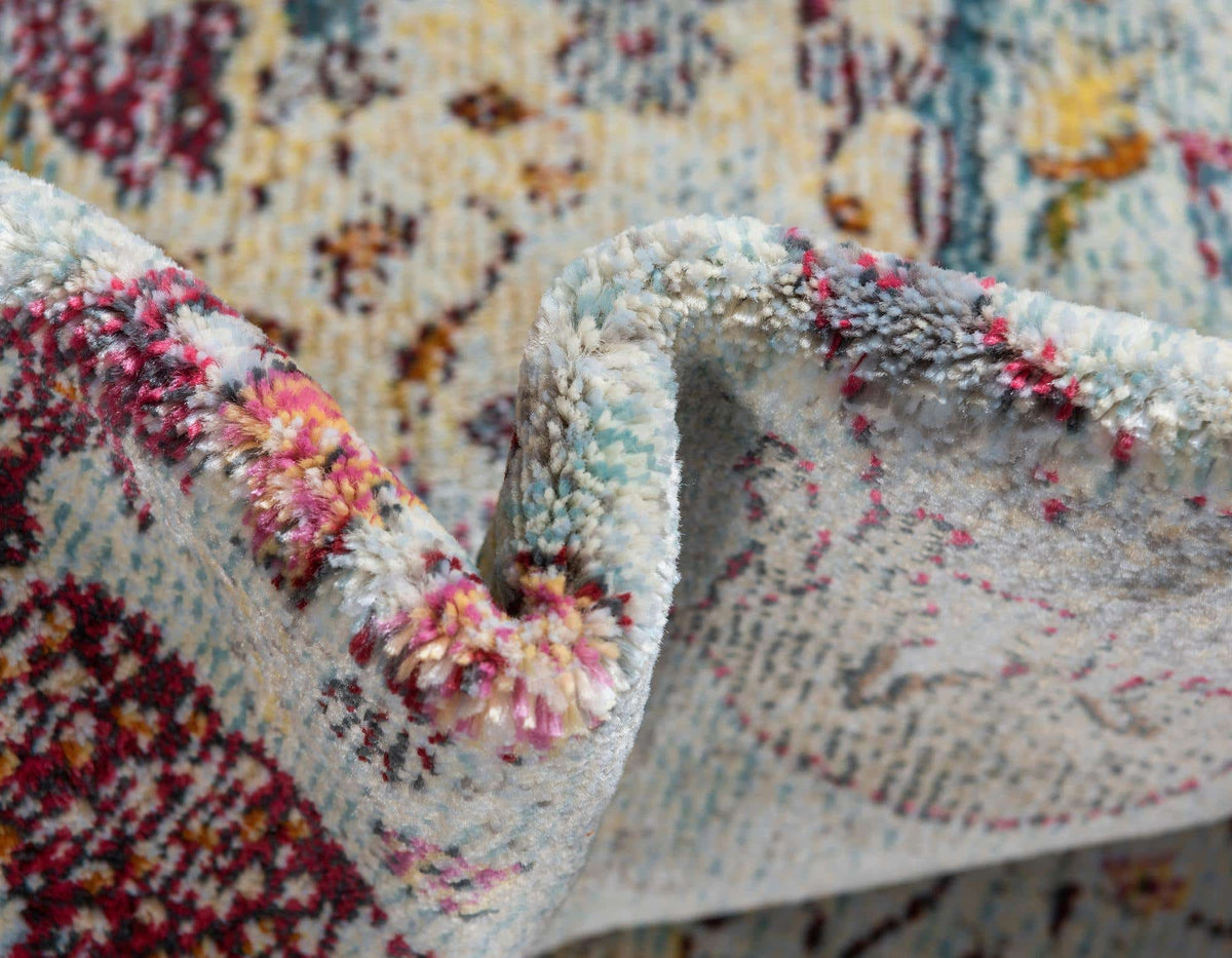 Rechteck Teppich Havana in Hellblau von Hadorn™ - Lifestyle Image