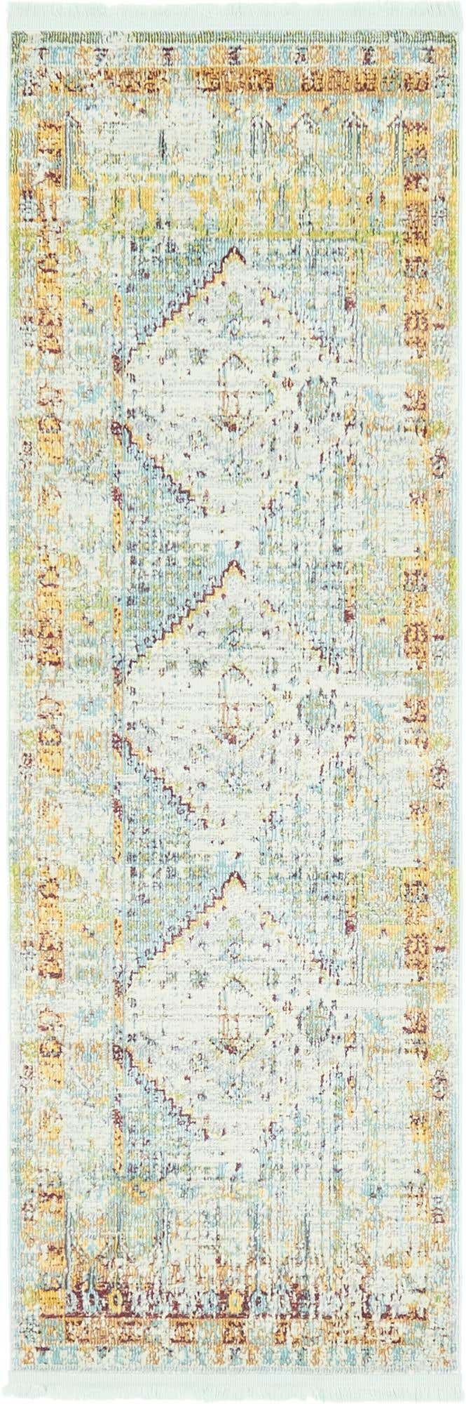 Läufer Teppich Havana in Hellblau von Hadorn™ - Lifestyle Image