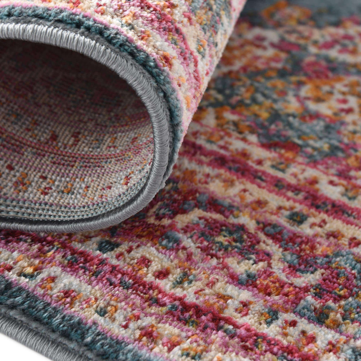 Rechteck Teppich Havana in Türkis von Hadorn™ - Lifestyle Image
