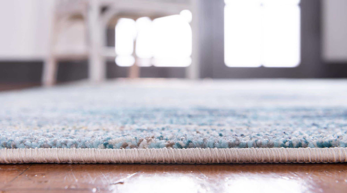 Rund Teppich Spectrum in Hellblau von Hadorn™ - Lifestyle Image