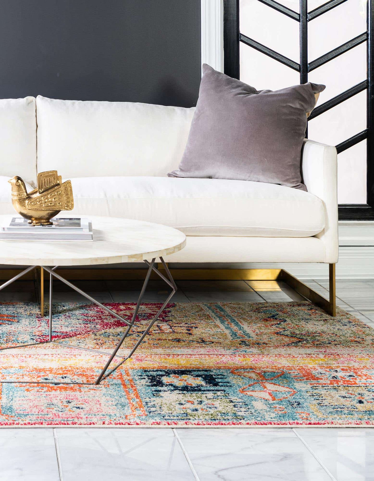 Rechteck Teppich Alta in Mehrfarbig von Hadorn™ - Lifestyle Image