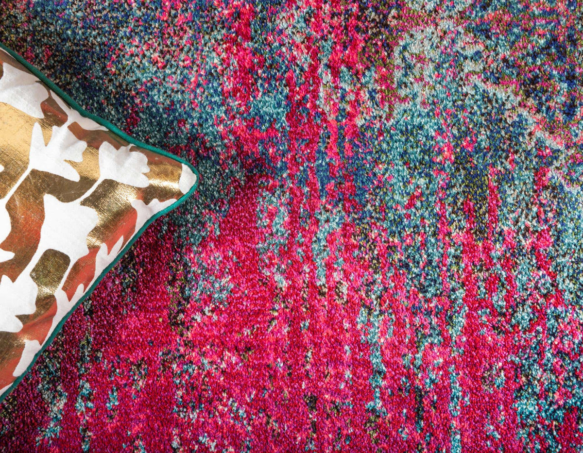 Rechteck Teppich Arte in Rosa von Hadorn™ - Lifestyle Image
