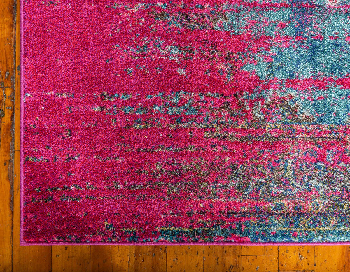 Rechteck Teppich Arte in Rosa von Hadorn™ - Lifestyle Image
