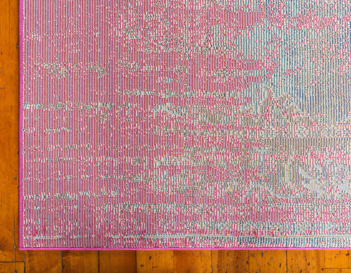 Rechteck Teppich Arte in Rosa von Hadorn™ - Lifestyle Image