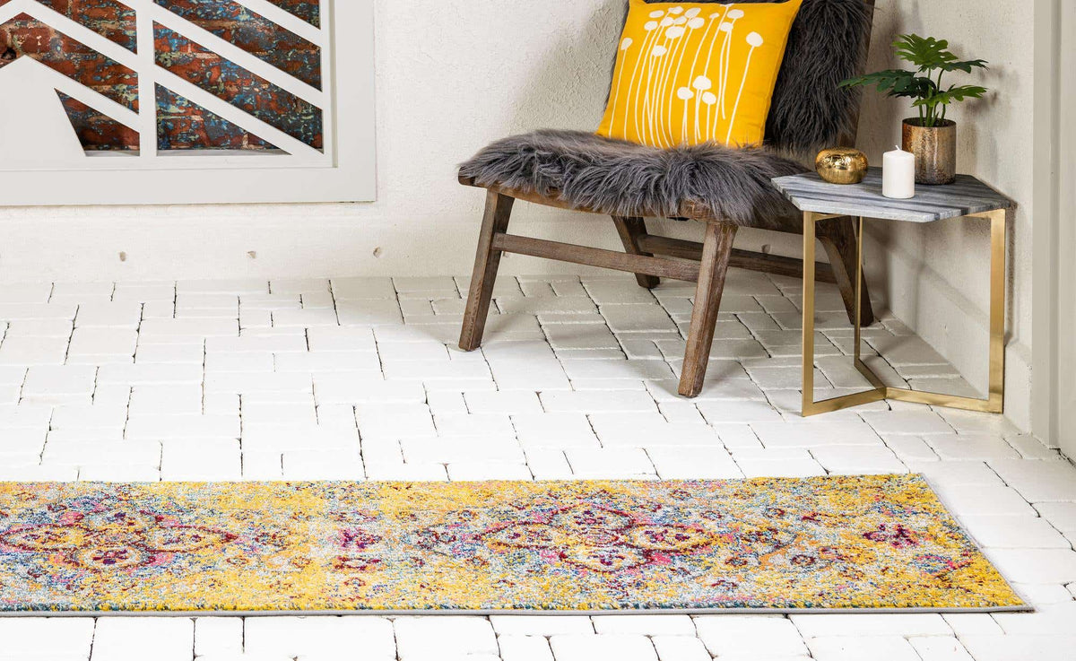 Läufer Teppich Arte in Gelb von Hadorn™ - Lifestyle Image
