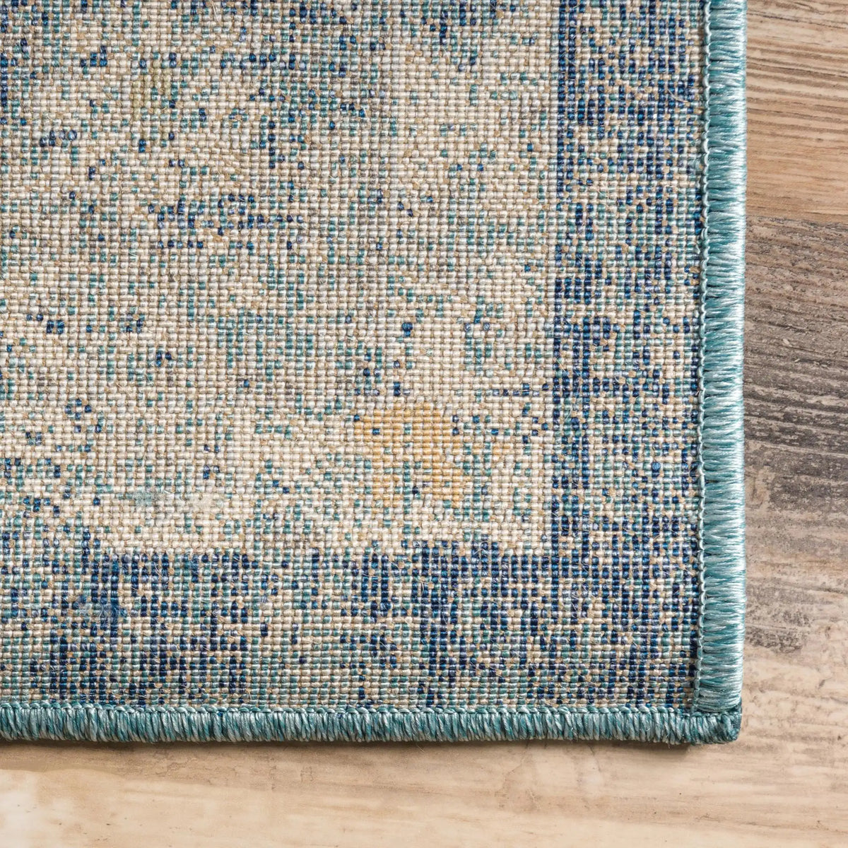 Rechteck Teppich Stockholm in Blau von Hadorn™ - Lifestyle Image
