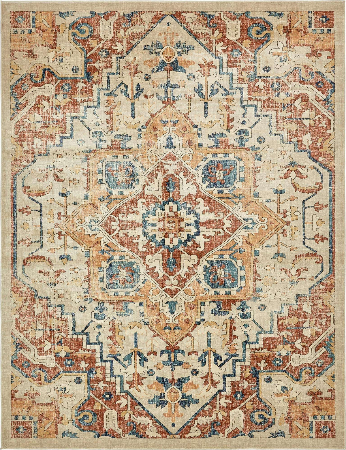 Rechteck Teppich Stockholm in Beige von Hadorn™ - Lifestyle Image