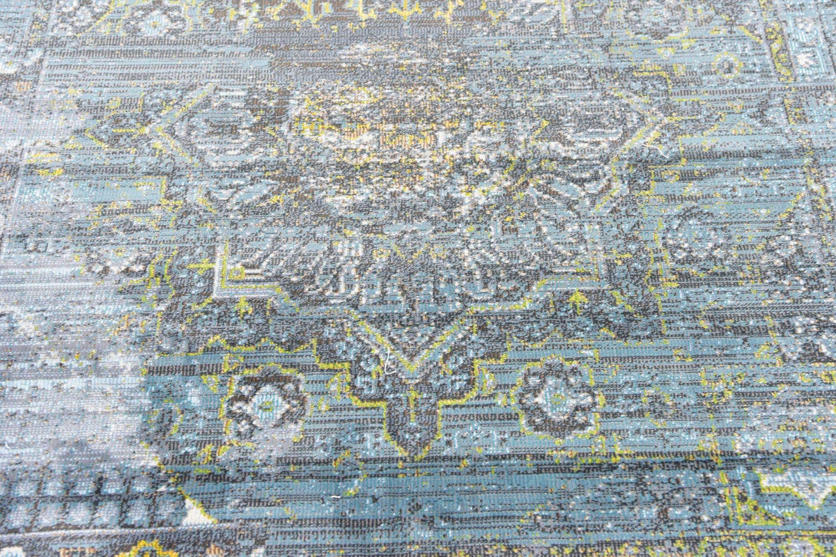 Rechteck Teppich Havana in Türkis von Hadorn™ - Lifestyle Image