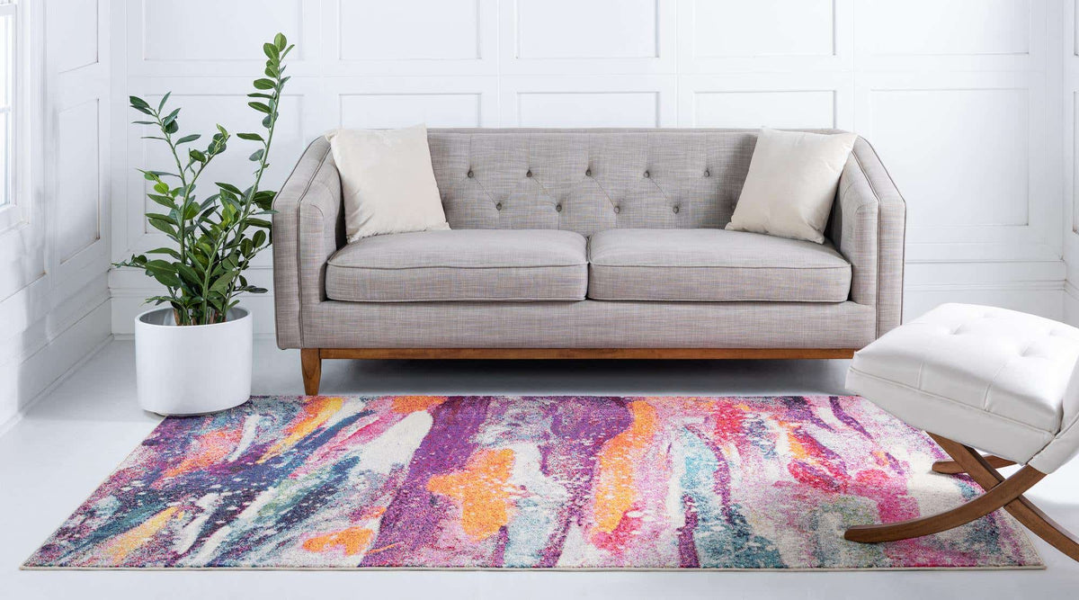 Rechteck Teppich Spectrum in Mehrfarbig von Hadorn™ - Lifestyle Image