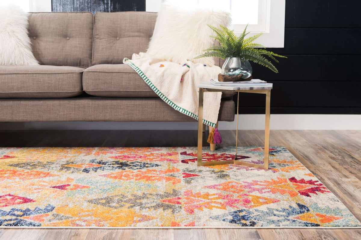 Rechteck Teppich Santa Fe in Mehrfarbig von Hadorn™ - Lifestyle Image
