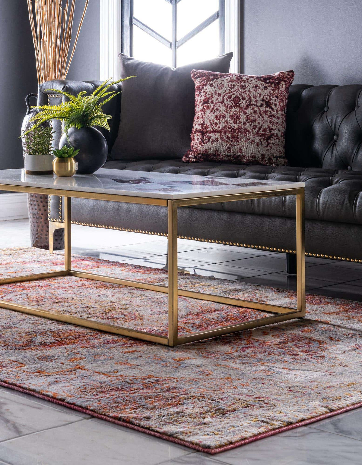 Rechteck Teppich Berkshire in Mehrfarbig von Hadorn™ - Lifestyle Image