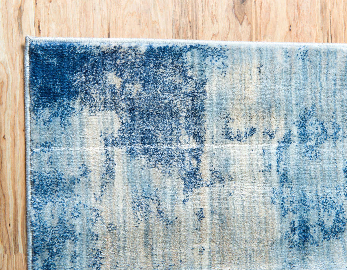 Rechteck Teppich Solaris in Blau von Hadorn™ - Lifestyle Image