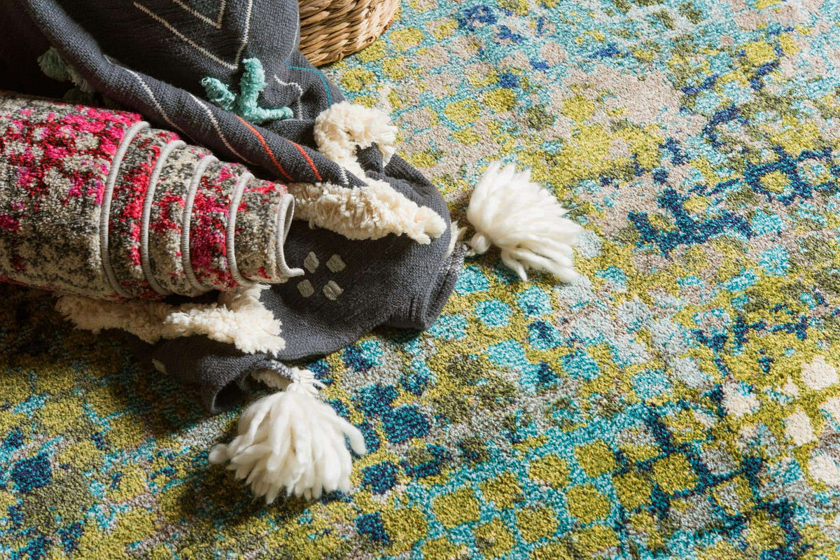 Läufer Teppich Spectrum in Blau von Hadorn™ - Lifestyle Image