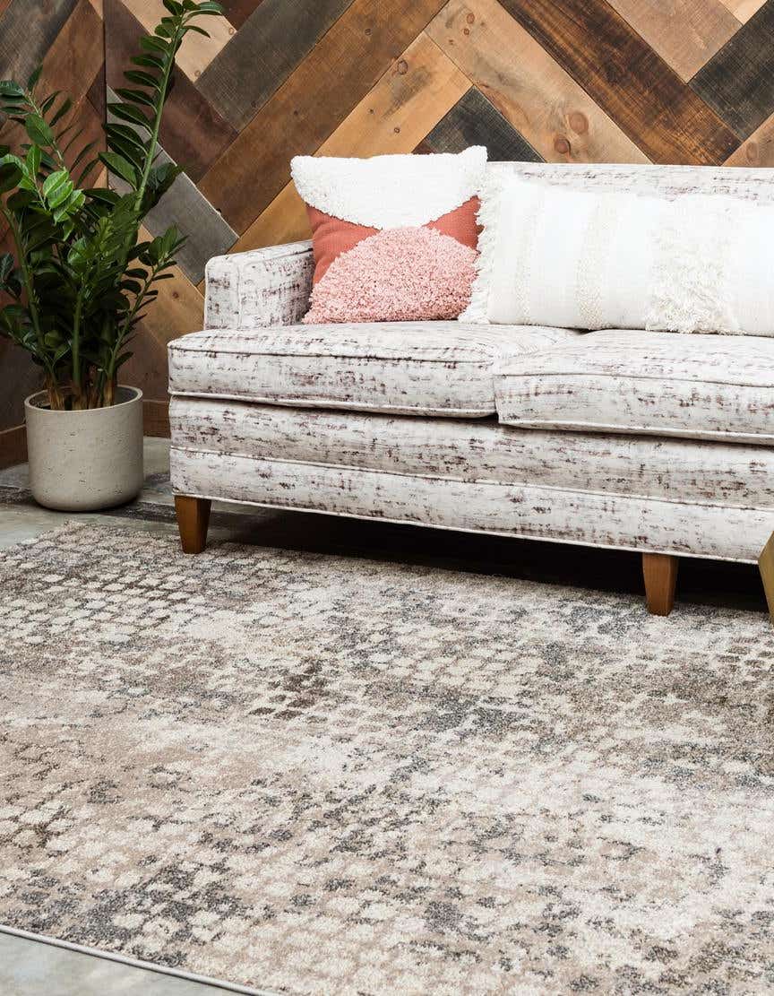 Rechteck Teppich Spectrum in Grau von Hadorn™ - Lifestyle Image