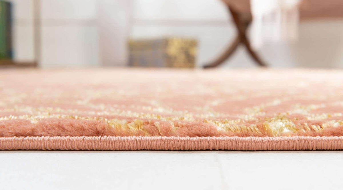 Rechteck Teppich Marilyn Monroe™ Glam Trellis in Gold von Hadorn™ - Lifestyle Image
