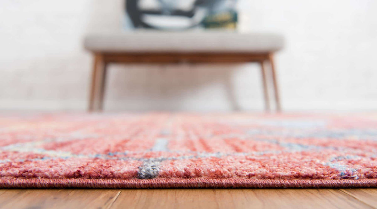 Rechteck Teppich Prism in Rot von Hadorn™ - Lifestyle Image