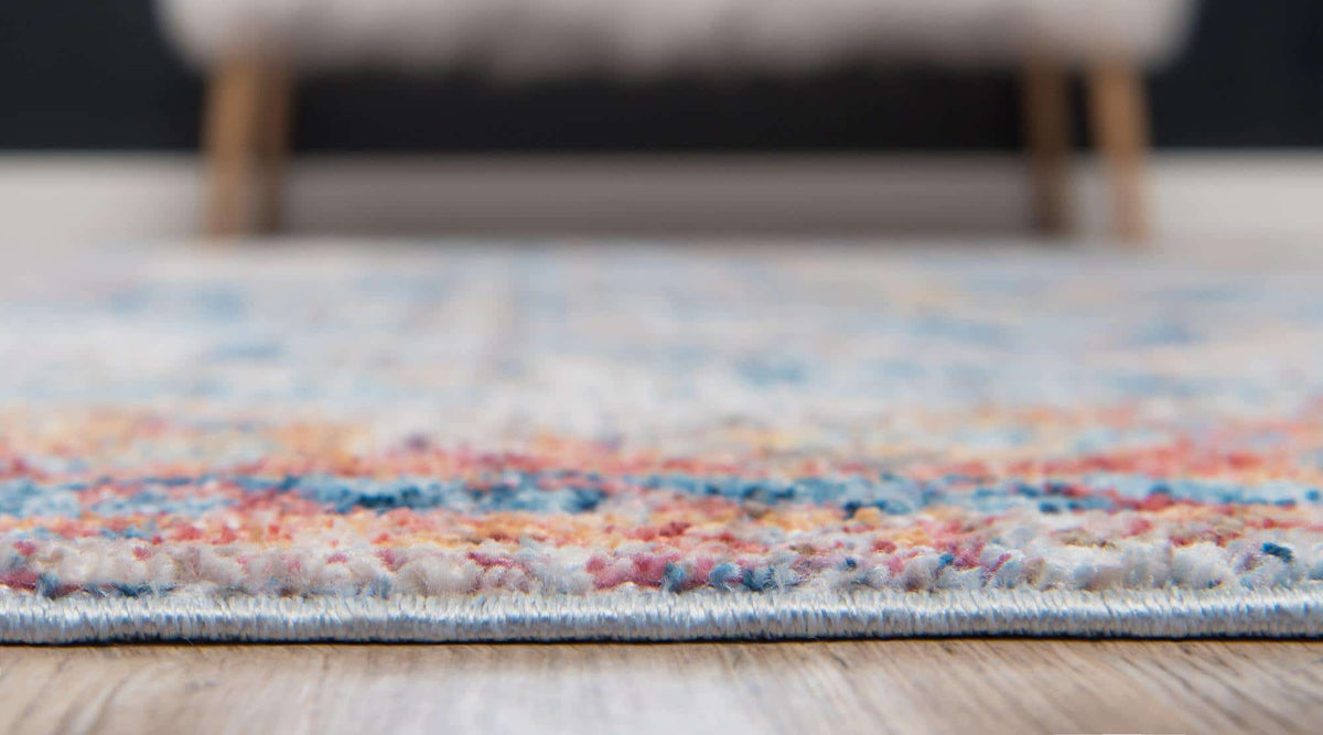 Rechteck Teppich Madrid in Blau von Hadorn™ - Lifestyle Image